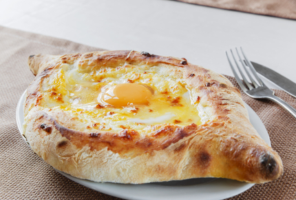Khachapuri is a dish dear to the hearts of Georgians