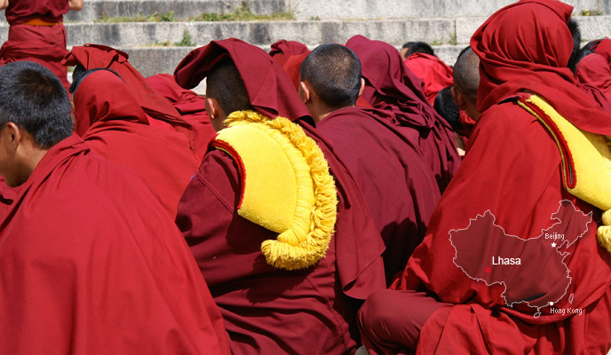 Tibet Monks