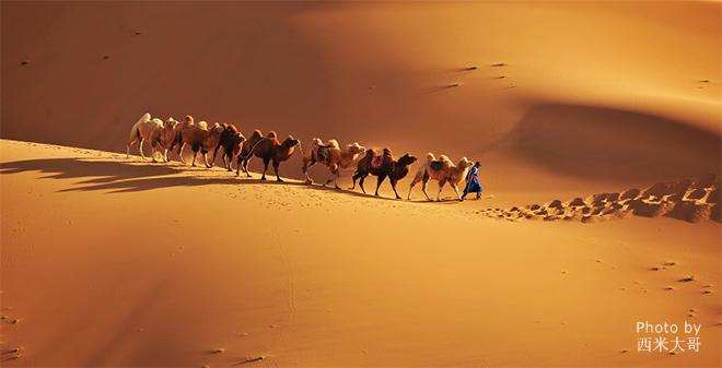 Xinjiang desert highway