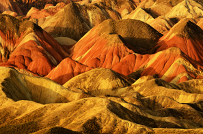 Zhangye Danxia landscape