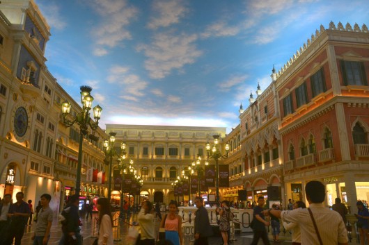 Interior of The Venetian