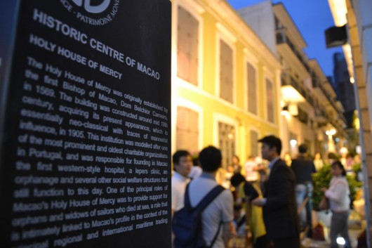 Old city heritage in Macau
