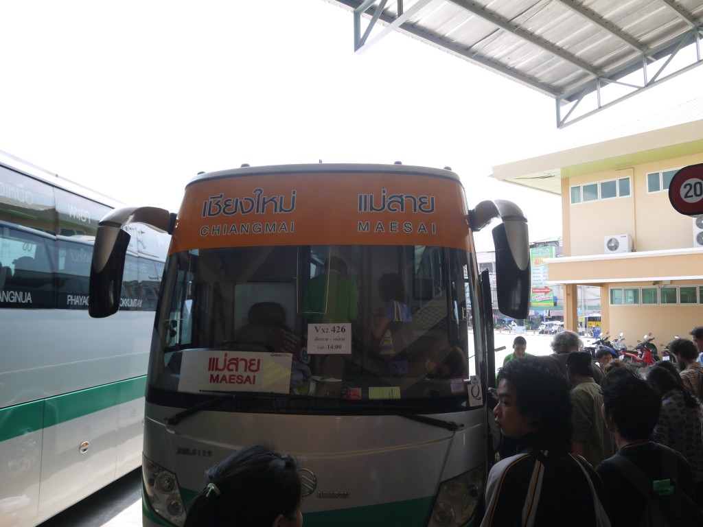 Chiang Mai To Chiang Rai Bus - Final Destination Maesai