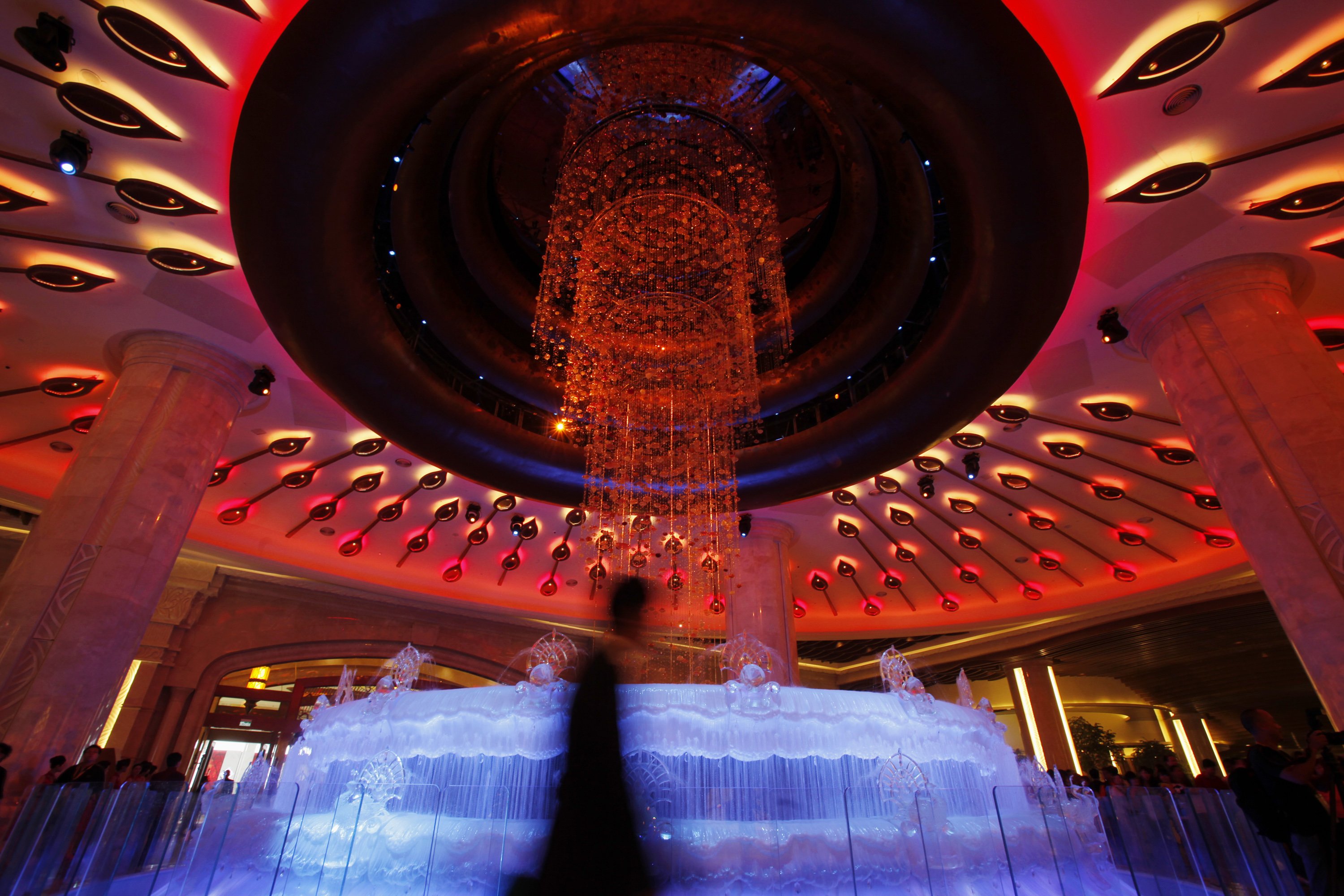 Galaxy Casino lobby in Macau